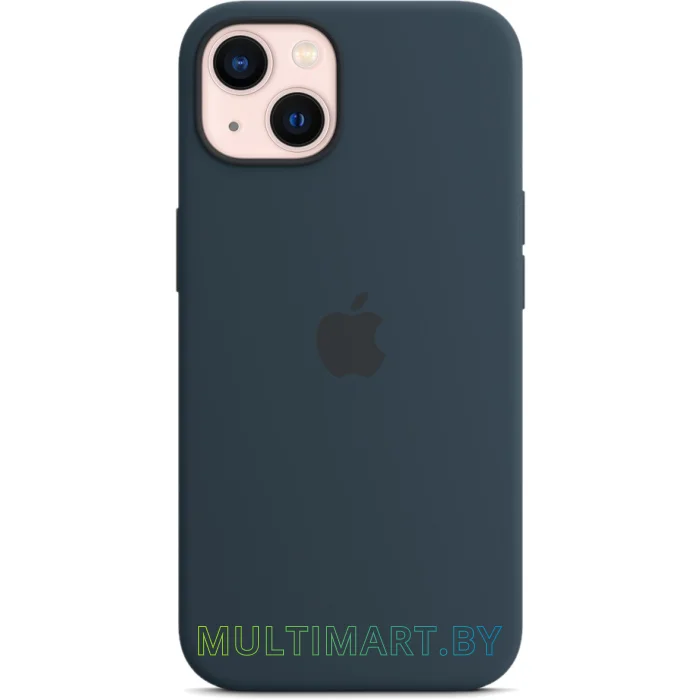 Чехол для телефона Apple MagSafe Silicone Case для iPhone 13 (синий омут)